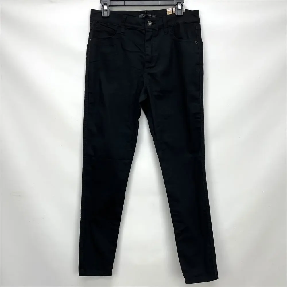prAna Womens Oday Skinny Jeans Size 10 30x30 Black Out High Rise Stretch NWT - Picture 3 of 10